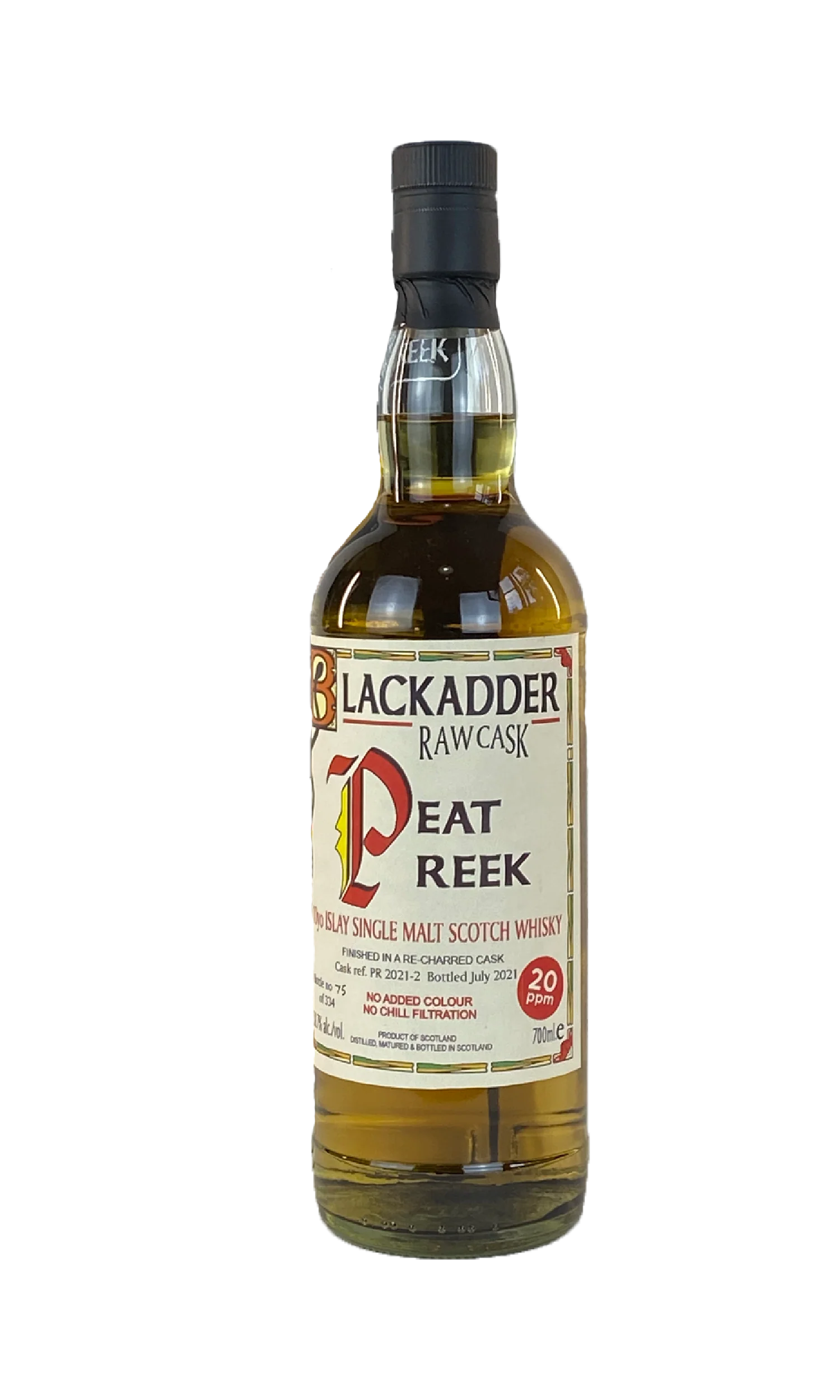 Blackadder Raw Cask Peat Reek Islay 10Yo 20Ppm 700Ml 58.7%