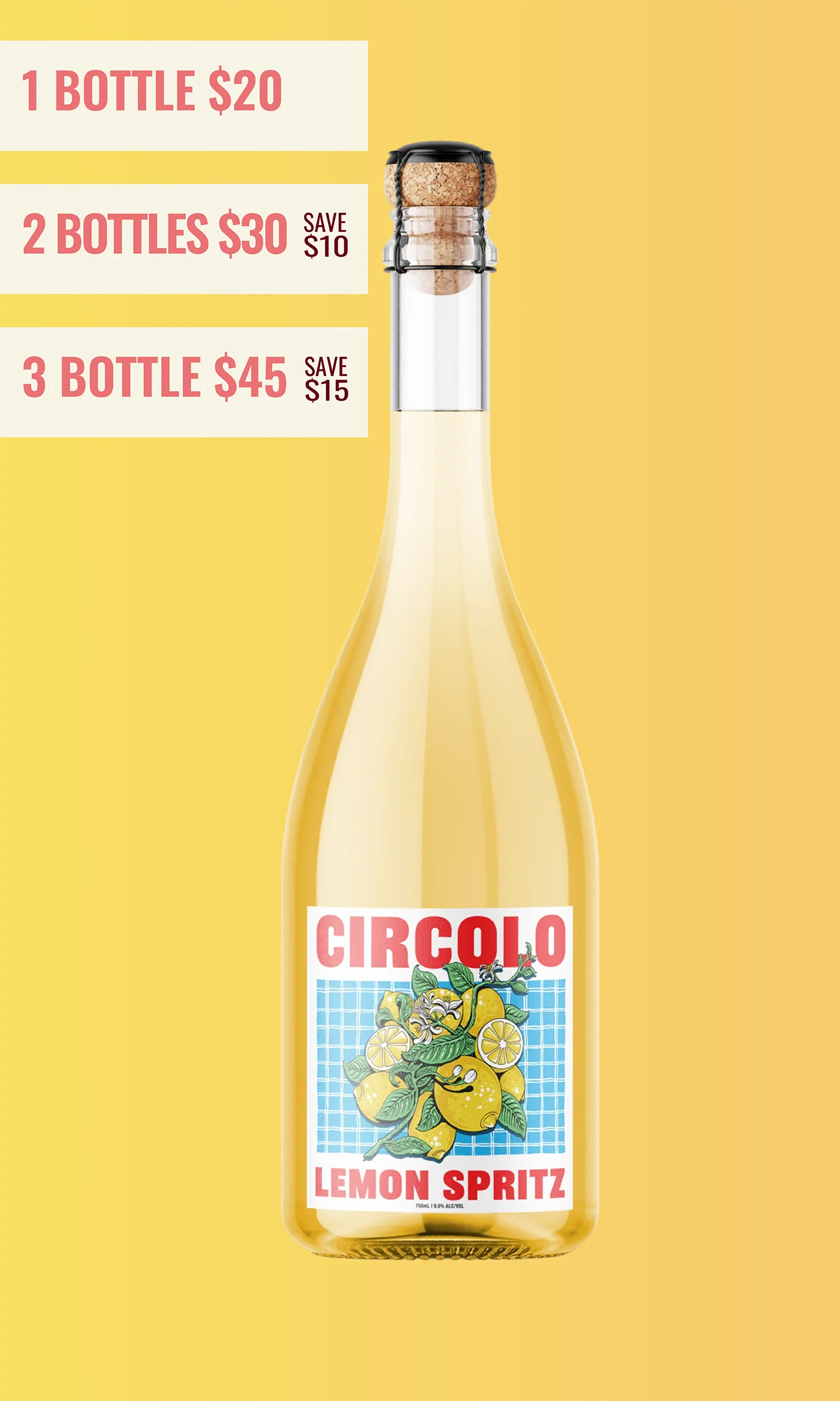 Circolo Lemon Spritz 750Ml