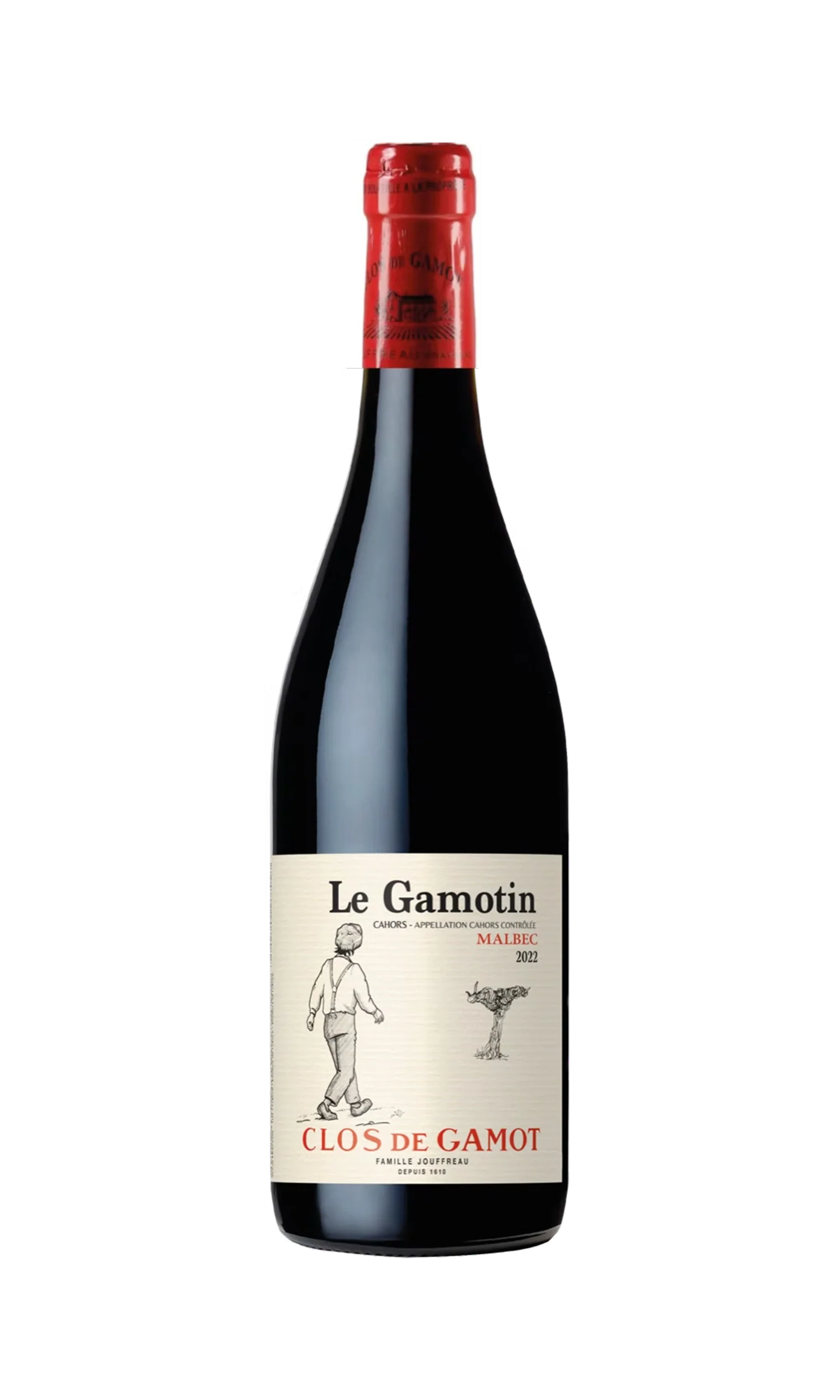 Clos De Gamot Cahors Le Gamotin Rouge 2022